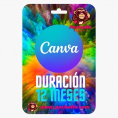 CANVA PRO 12 MESES